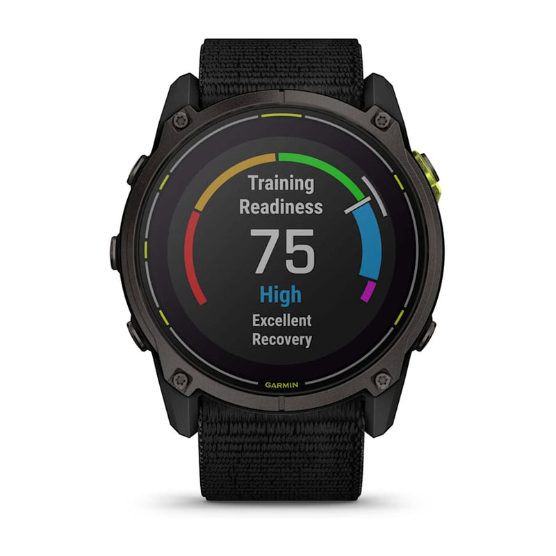 Enduro™ 3 Carbon Gray DLC Titanium with Black Ultrafit Nylon Strap-6