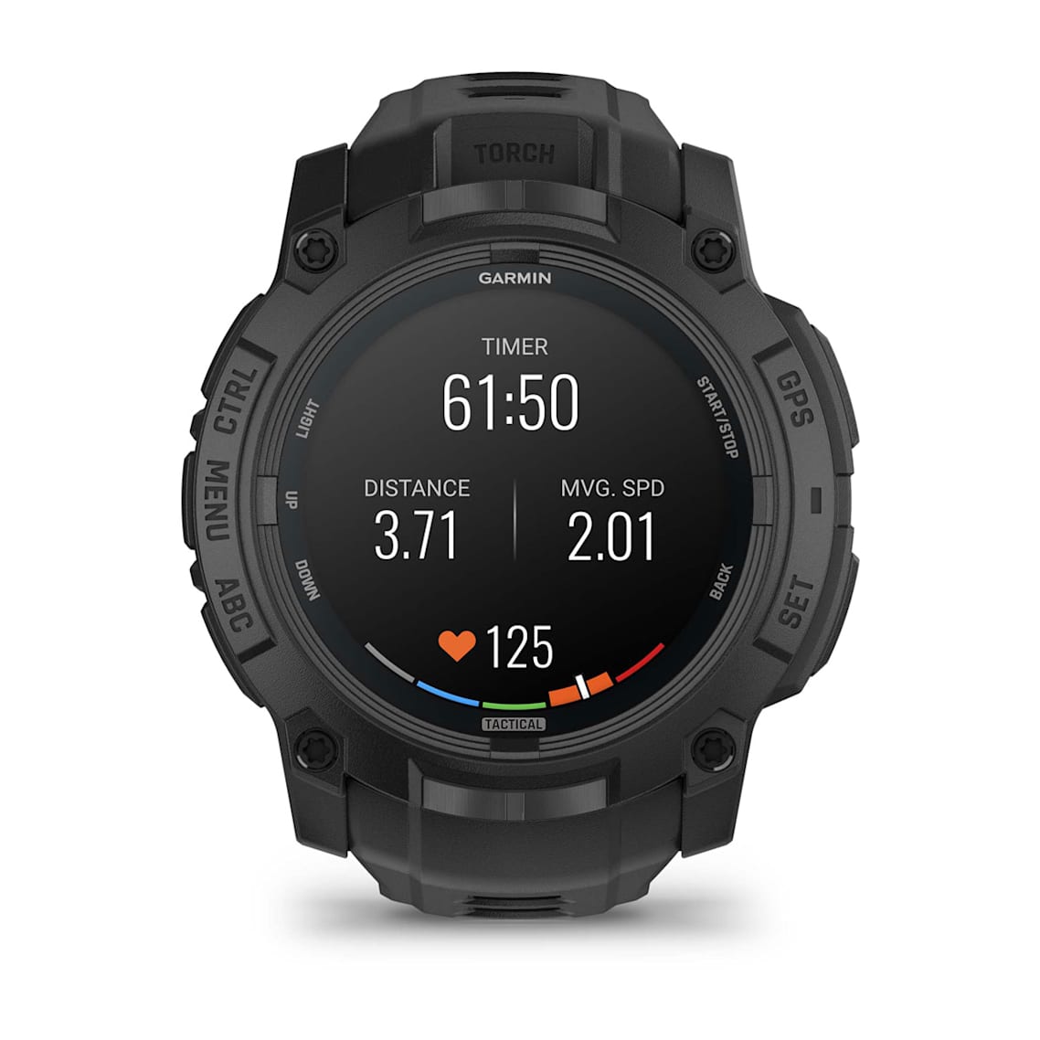 Instinct® 3 – 50 mm, AMOLED, Tactical Edition Black with Black Band-6