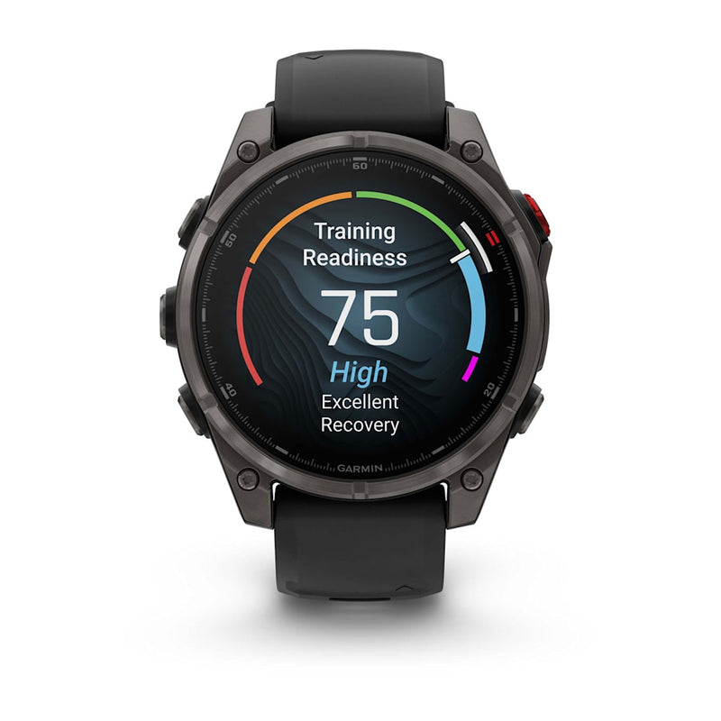 fēnix® 8 Pro – 47 mm AMOLED Carbon Gray DLC Titanium-8
