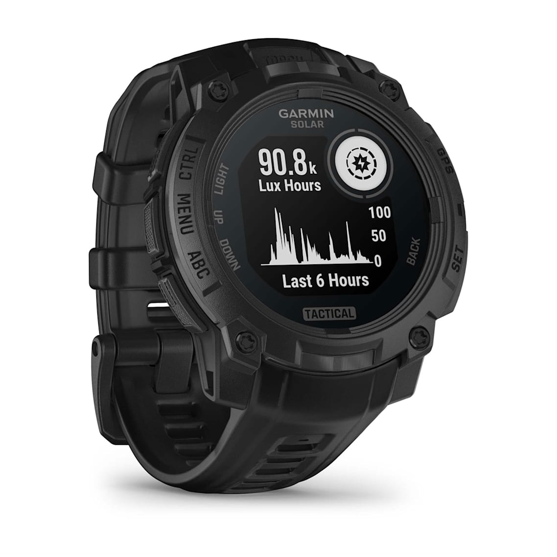 Garmin Instinct 3 45mm Solar Tactical Edition GPS Watch Black-8