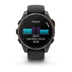 fēnix® 8 Pro – 47 mm AMOLED Carbon Gray DLC Titanium-9