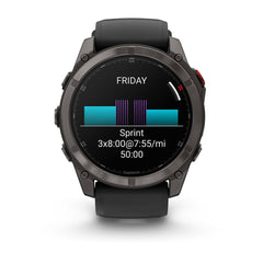 fēnix® 8 Pro – 51 mm, AMOLED Sapphire, Carbon Gray DLC Titanium-9