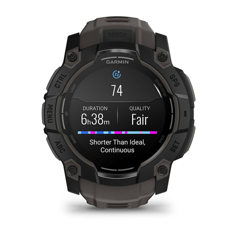 Garmin Instinct 3 – 50 mm, AMOLED Black with Charcoal Band-10