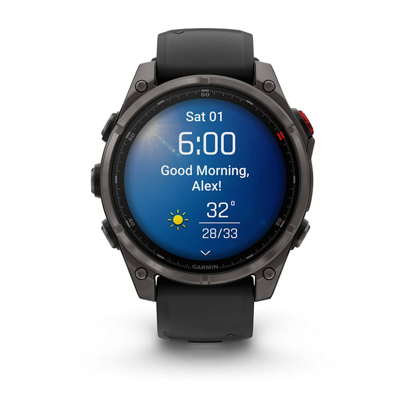 fēnix® 8 Pro – 47 mm AMOLED Carbon Gray DLC Titanium-10