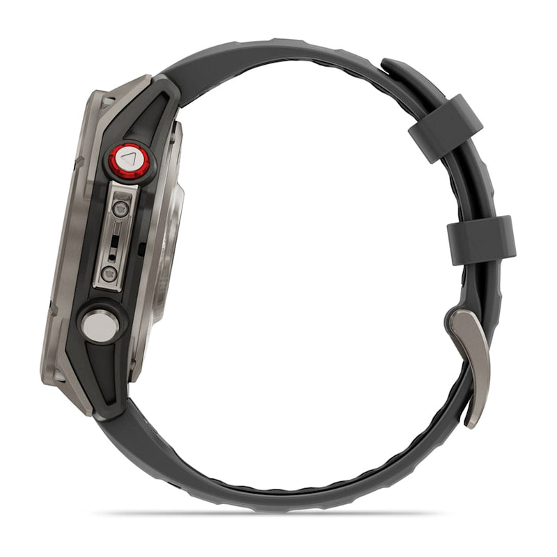 fēnix® 8 Pro – 47 mm, AMOLED Sapphire Titanium with Graphite/Black Silicone Band-13