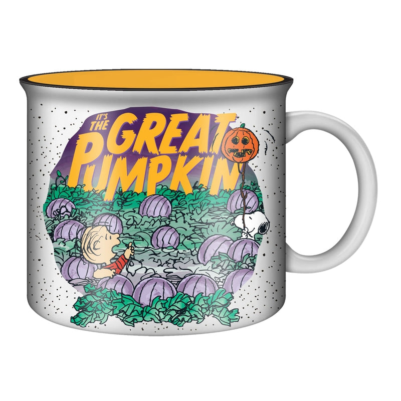 Peanuts the Great Pumpkin 20oz Ceramic Camper Mug-1