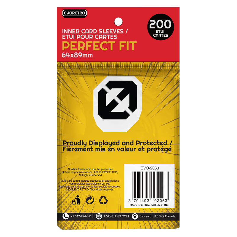 EVORETRO Perfect Fit Sleeves Inner Card Protector-1
