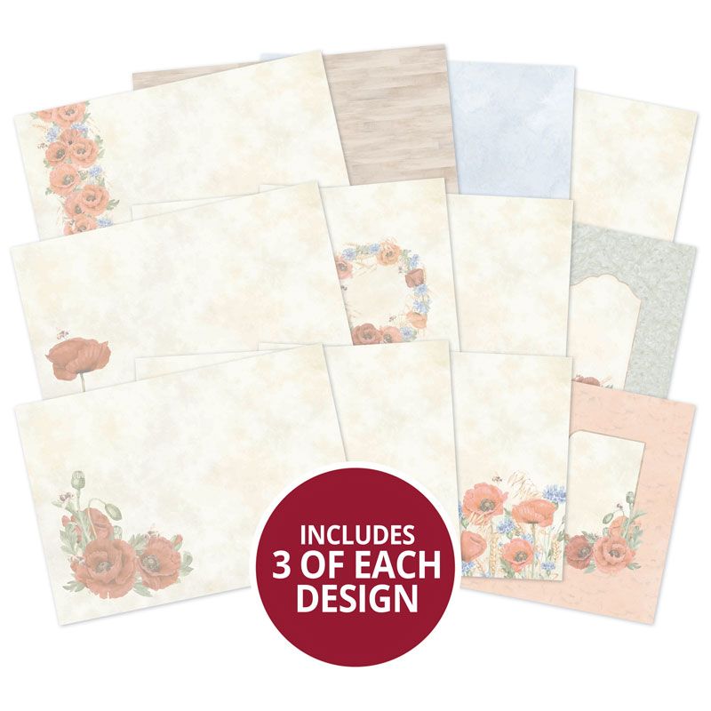 Perfect Poppies Luxury Card Inserts-1