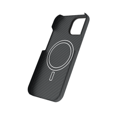 Coque en fibre d'aramide véritable pour iPhone 15 Pro Max-3