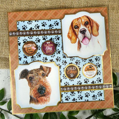 Eat, Sleep, Dog, Repeat Card Topper Sheet-2