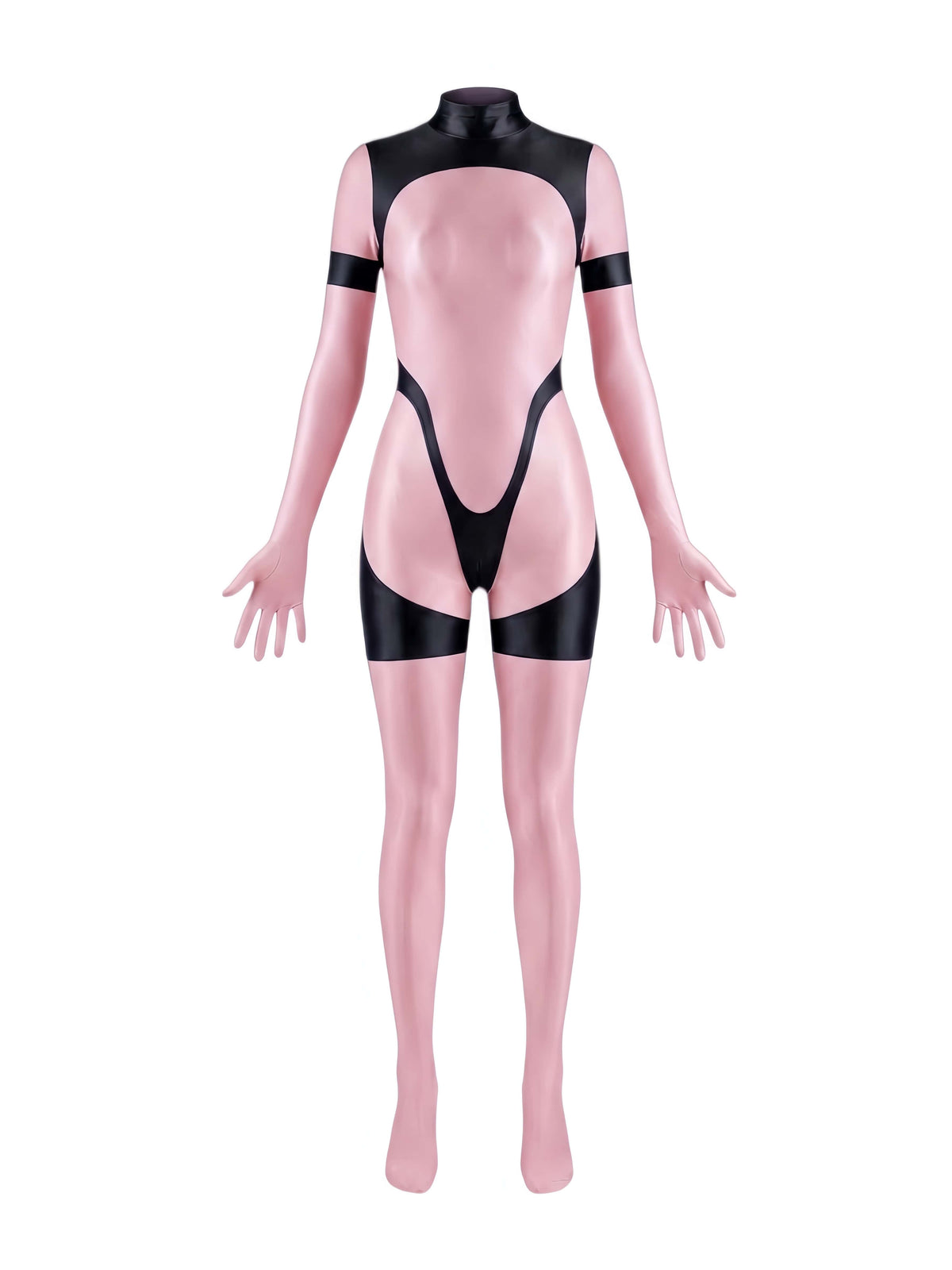 Anime Sci-fi Spandex Swimwear Racing Suit Full Bodysuit Zentai with Crotch Zipper-17