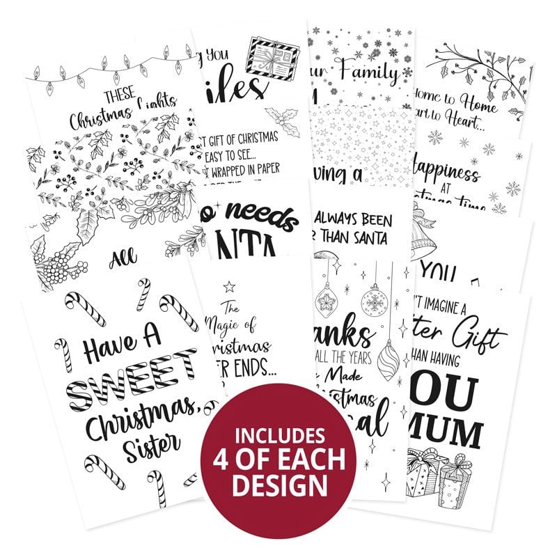 Blocs-notes de poche "Say It With Style" - Noël en famille-2