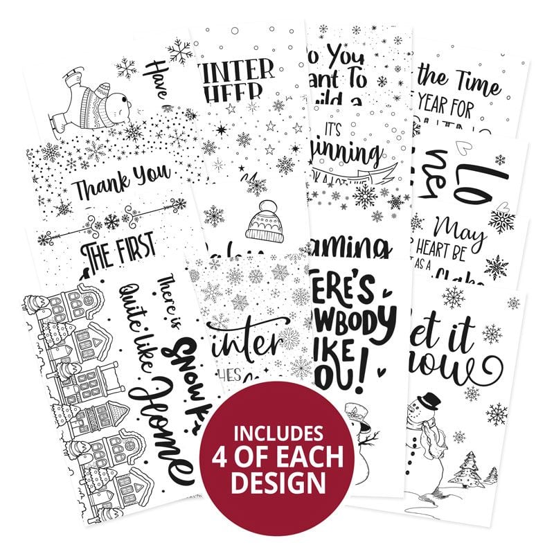 Say It With Style Pocket Pads - In The Snow-2