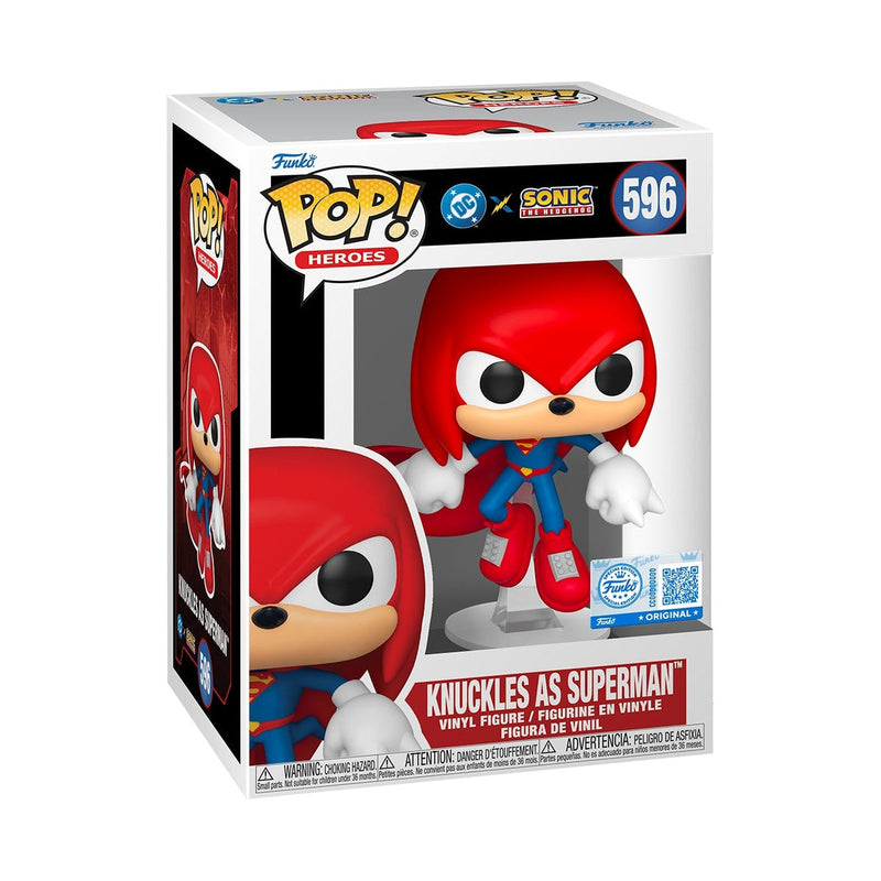 POP! DC x Sonic - Knuckles as Superman-1