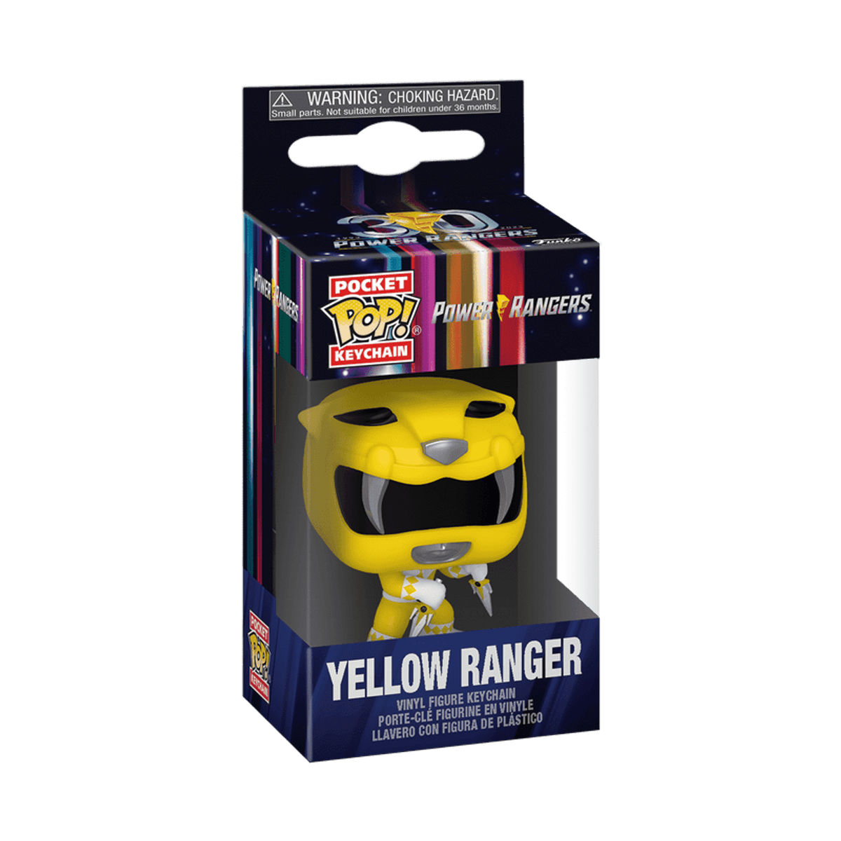 POP! Keychains - Yellow Power Ranger-1