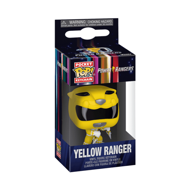 POP! Keychains - Yellow Power Ranger-1