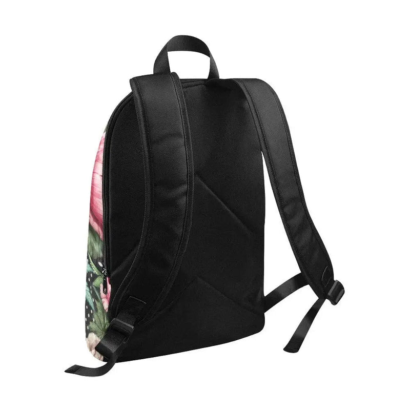 Pot & Peony Nylon Laptop Backpack-4