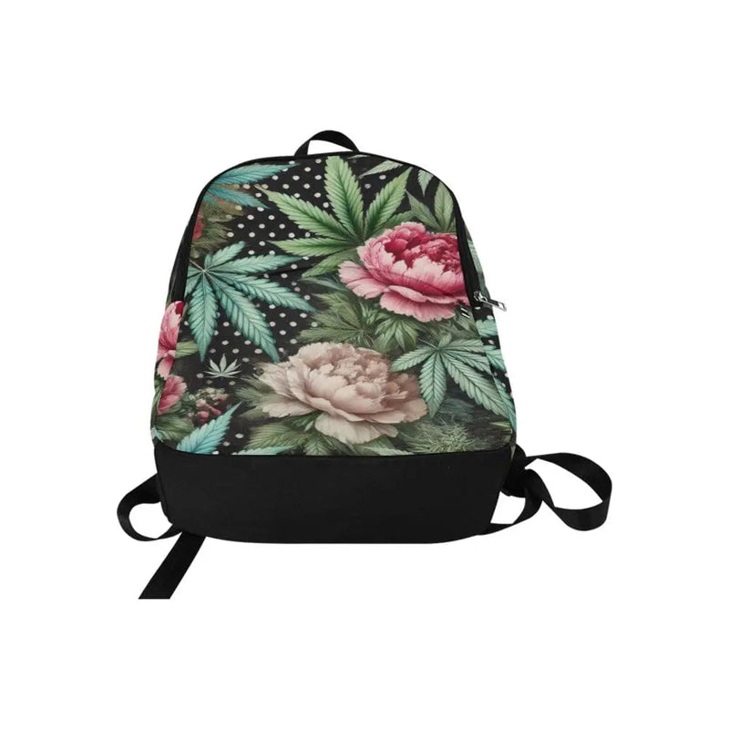 Pot & Peony Nylon Laptop Backpack-6