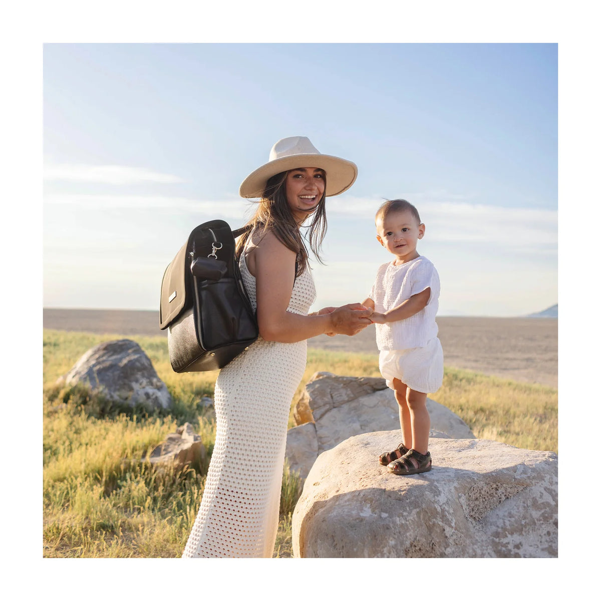 Boxy Backpack - Twilight Black-6