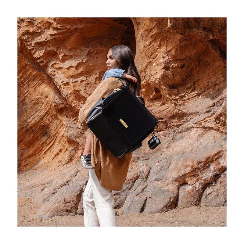 Boxy Backpack - Twilight Black-5