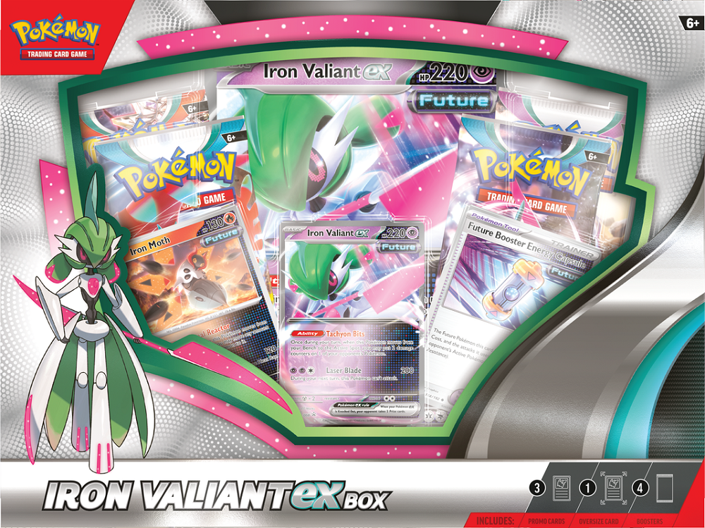 Pokémon TCG - Scarlet & Violet - Iron Valiant ex Box-2