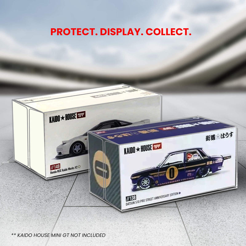 10x EVORETRO PET Box Protectors for Kaido House Mini GT 1:64 Diecast-6