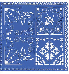 Parchment Craft Perforating & Embossing Kit-Elegant Corners-1