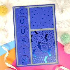 Rainbow Brights Pre-Scored Card Blanks - A5-3