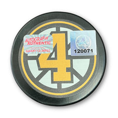 Bobby Orr Signed “The Flying Goal” 1970 Puck-2