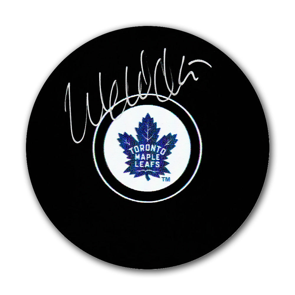 Wendel Clark Signed Toronto Maple Leafs Hockey Puck