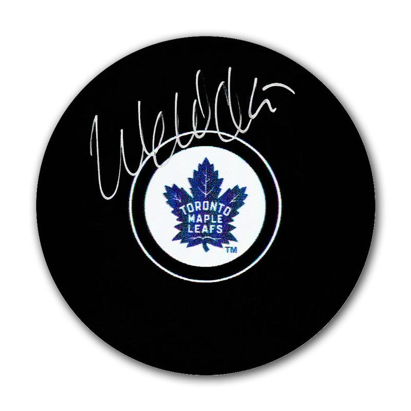 Wendel Clark Signed Toronto Maple Leafs Hockey Puck-1