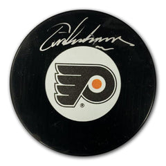 Eric Lindros Autographed Philadelphia Flyers Puck-1