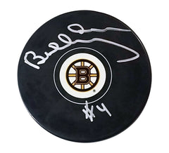 Bobby Orr Autographed Boston Bruins Logo Puck-1