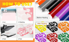 Teckwrap Puff Heat Transfer Vinyl - White | Perfect for 3-D Look-4
