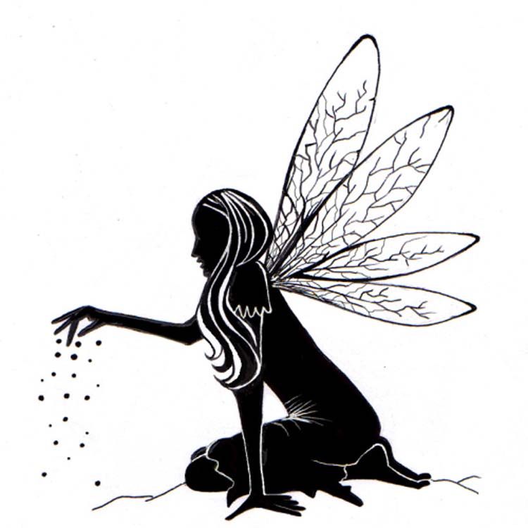Lavinia Stamp - Fairy Dust Silhouette-1