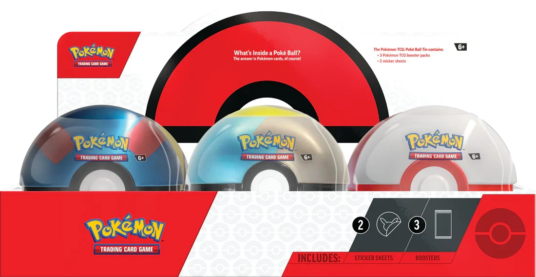 Pokémon TCG - Pokeball Tin Q4 (2024)-1