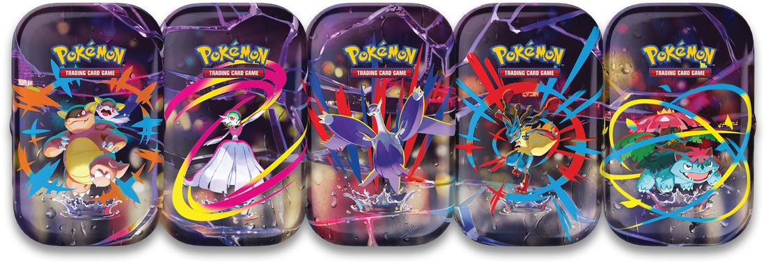 Pokémon TCG - Mega Evolution - Mega Evolution Base - Mini Tins Display-2