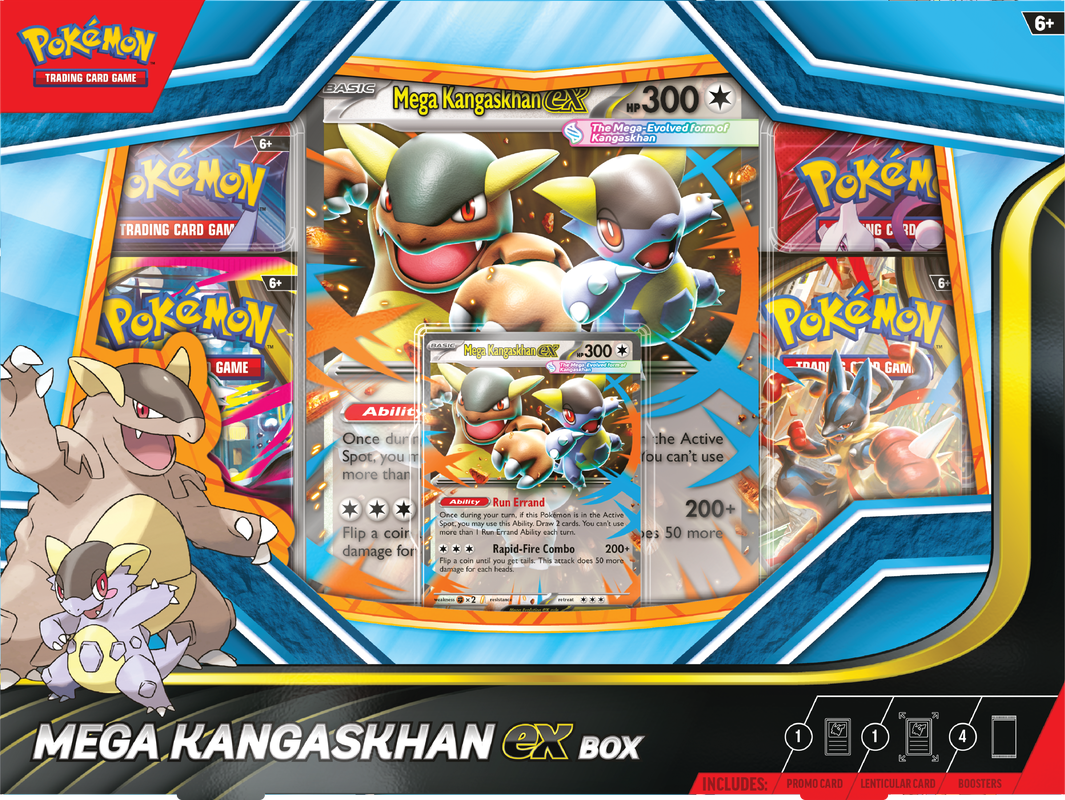 Pokémon TCG - Mega Evolution - Mega Kangaskhan ex Box-1
