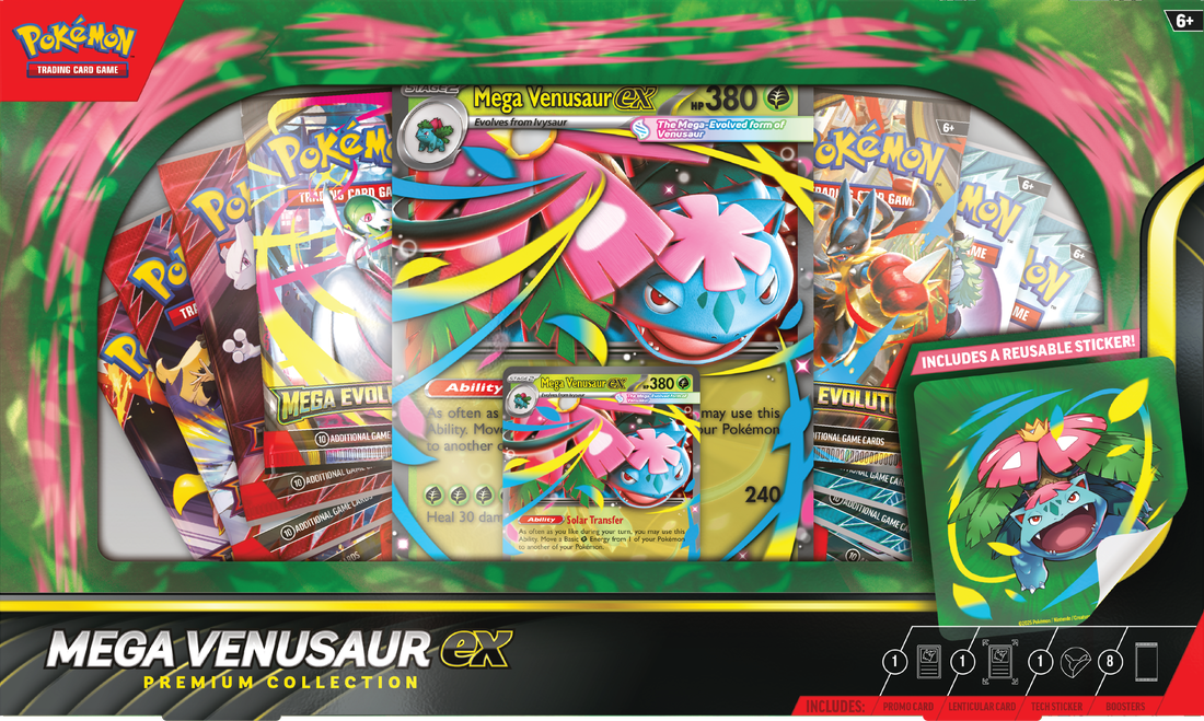 Pokémon TCG - Mega Evolution - Mega Venusaur ex Premium Collection-1