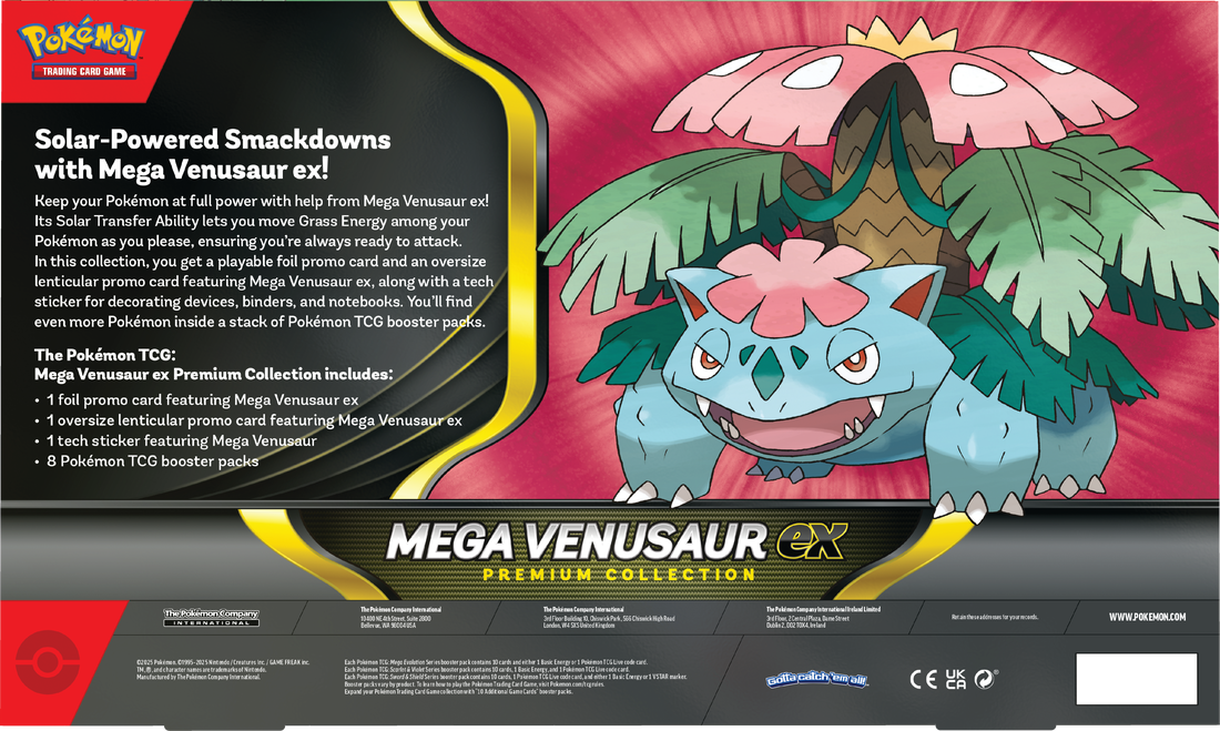 Pokémon TCG - Mega Evolution - Mega Venusaur ex Premium Collection-2