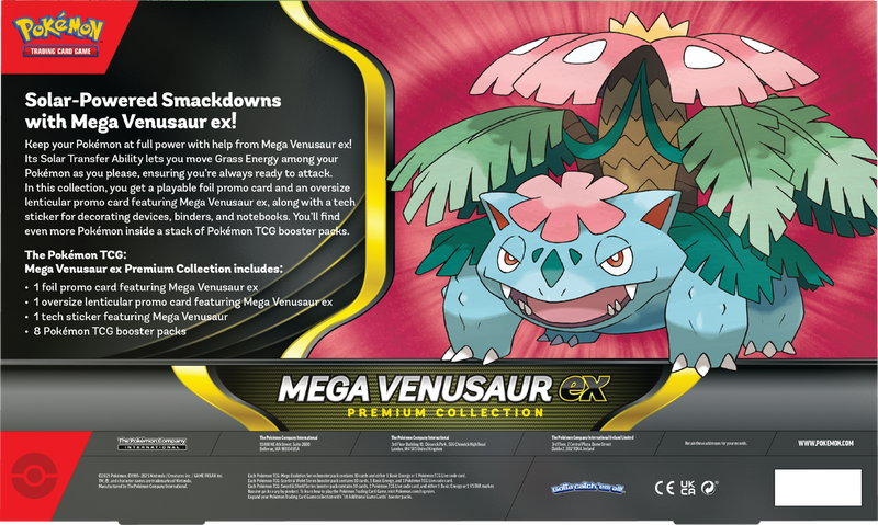 Pokémon TCG - Mega Evolution - Mega Venusaur ex Premium Collection-2