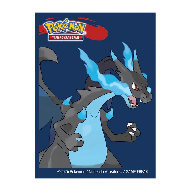 Ultra Pro - Pokemon Mega Charizard X Sleeves (65 Sleeves)-1