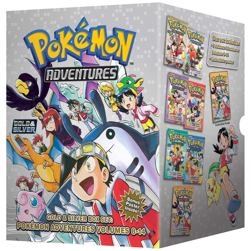 Pokémon Adventures Gold & Silver Box Set (Set Includes Vols. 8-14)-1