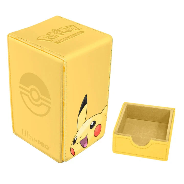 Ultra Pro - Alcove Tower Deck Box - Pokemon - Pikachu Face-2