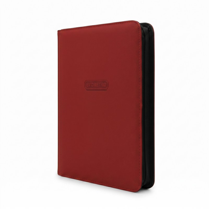 EVORETRO 9-Pocket Zip-Up Trading Card Zipper Binder for 360 cards-38