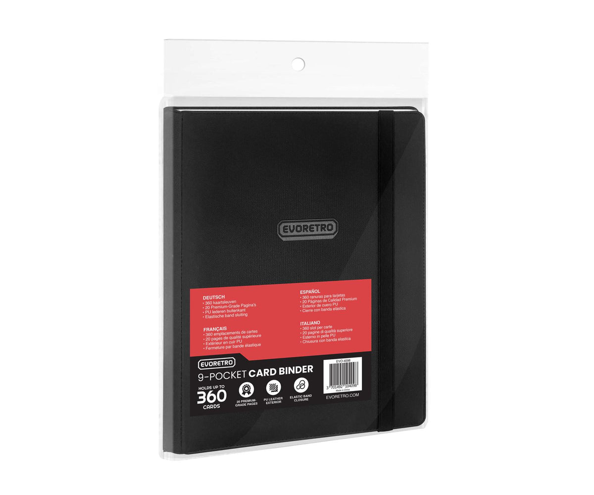EVORETRO Regular Card Binder 9 pocket with Elastic-3
