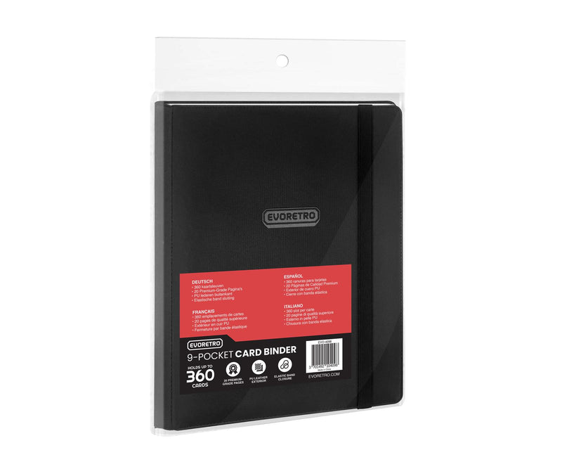 EVORETRO Regular Card Binder 9 pocket with Elastic-3