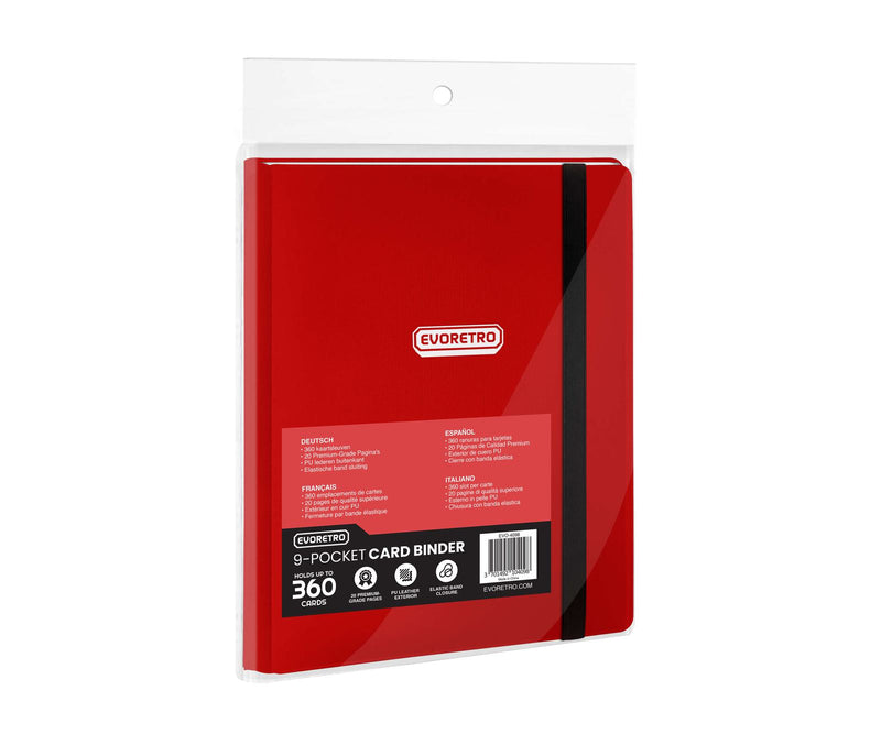 EVORETRO Regular Card Binder 9 pocket with Elastic-4