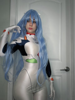 Anime Style Spandex Cosplay Bodysuit Plug Suit Halloween Costume Zentai-2