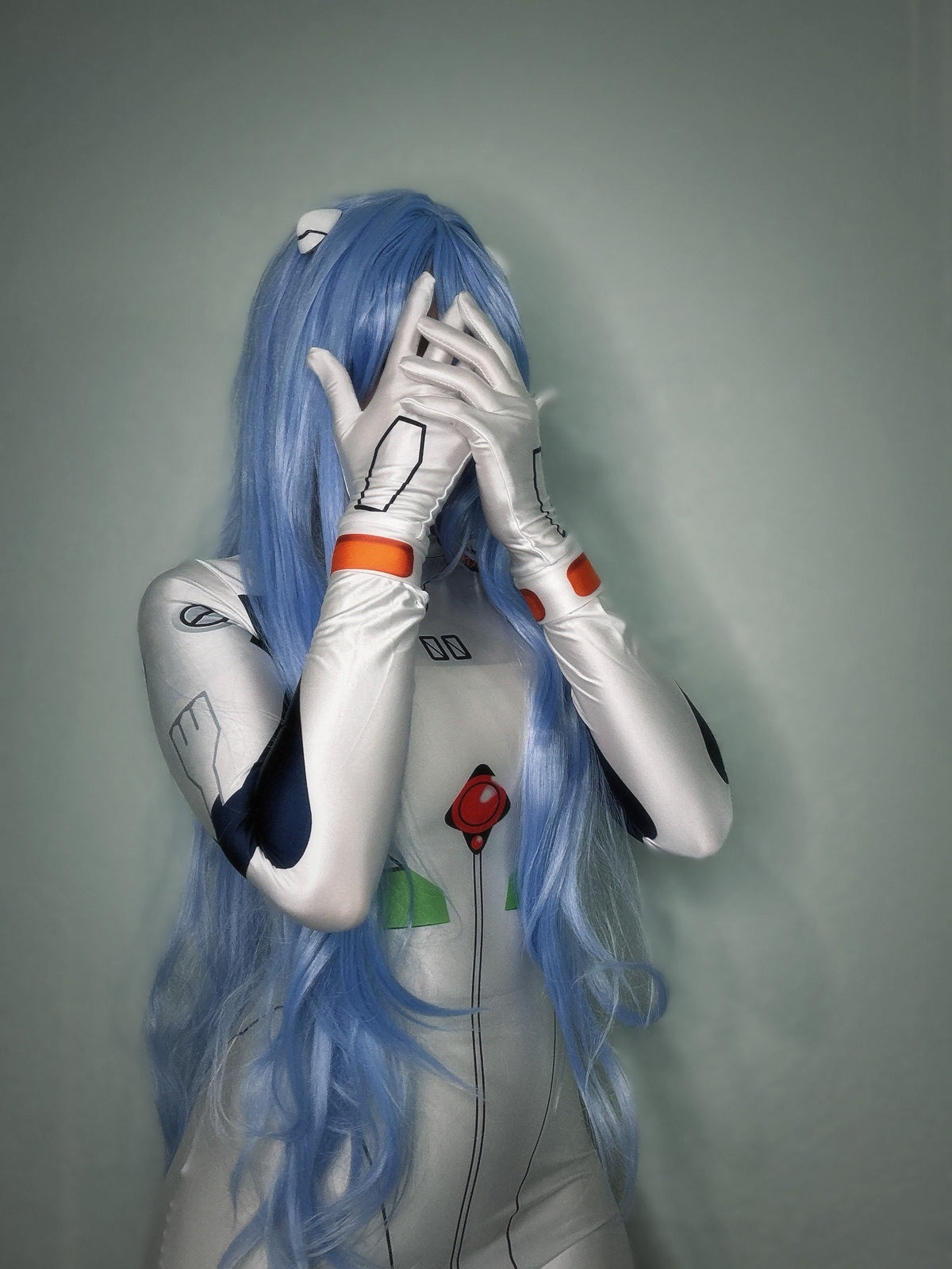 Anime Style Spandex Cosplay Bodysuit Plug Suit Halloween Costume Zentai-6